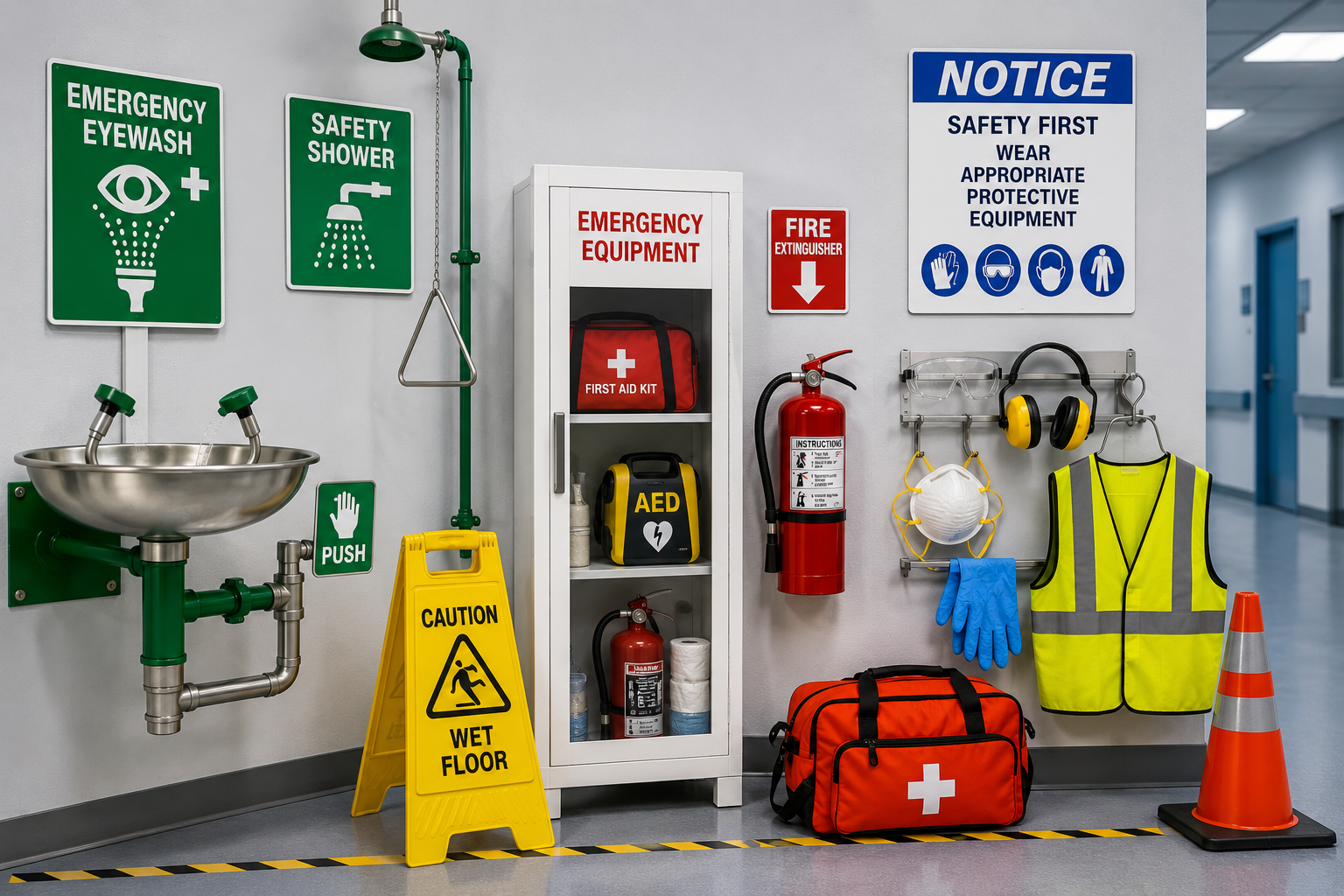 Healthcare safety equipment
