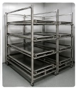 Mortuary Body Storage Rack